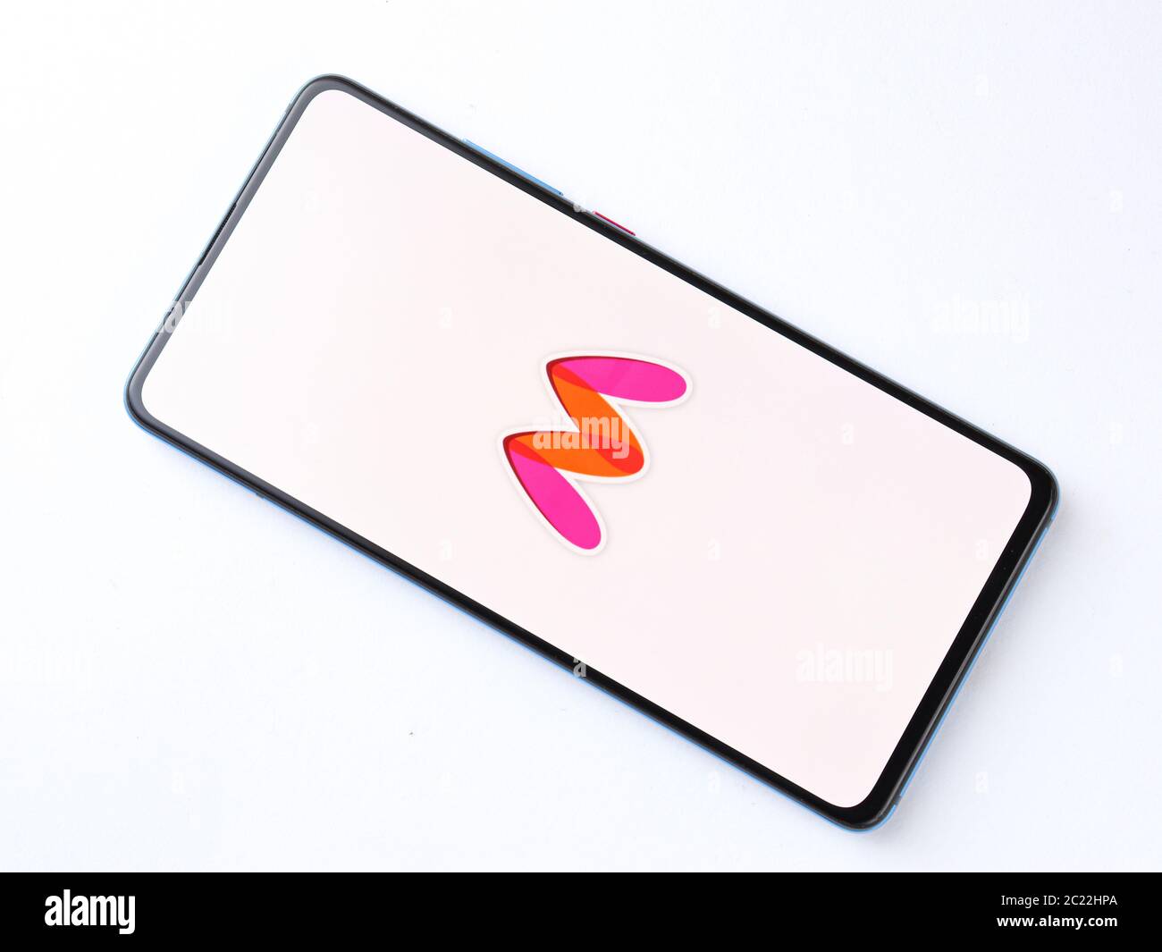 Assam, inde - 09 juin 2020 : Myntra une application de shopping en ligne. Banque D'Images