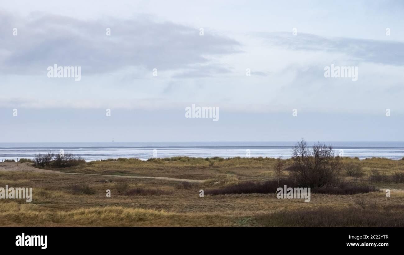 Parc national de la mer des Wadden Banque D'Images