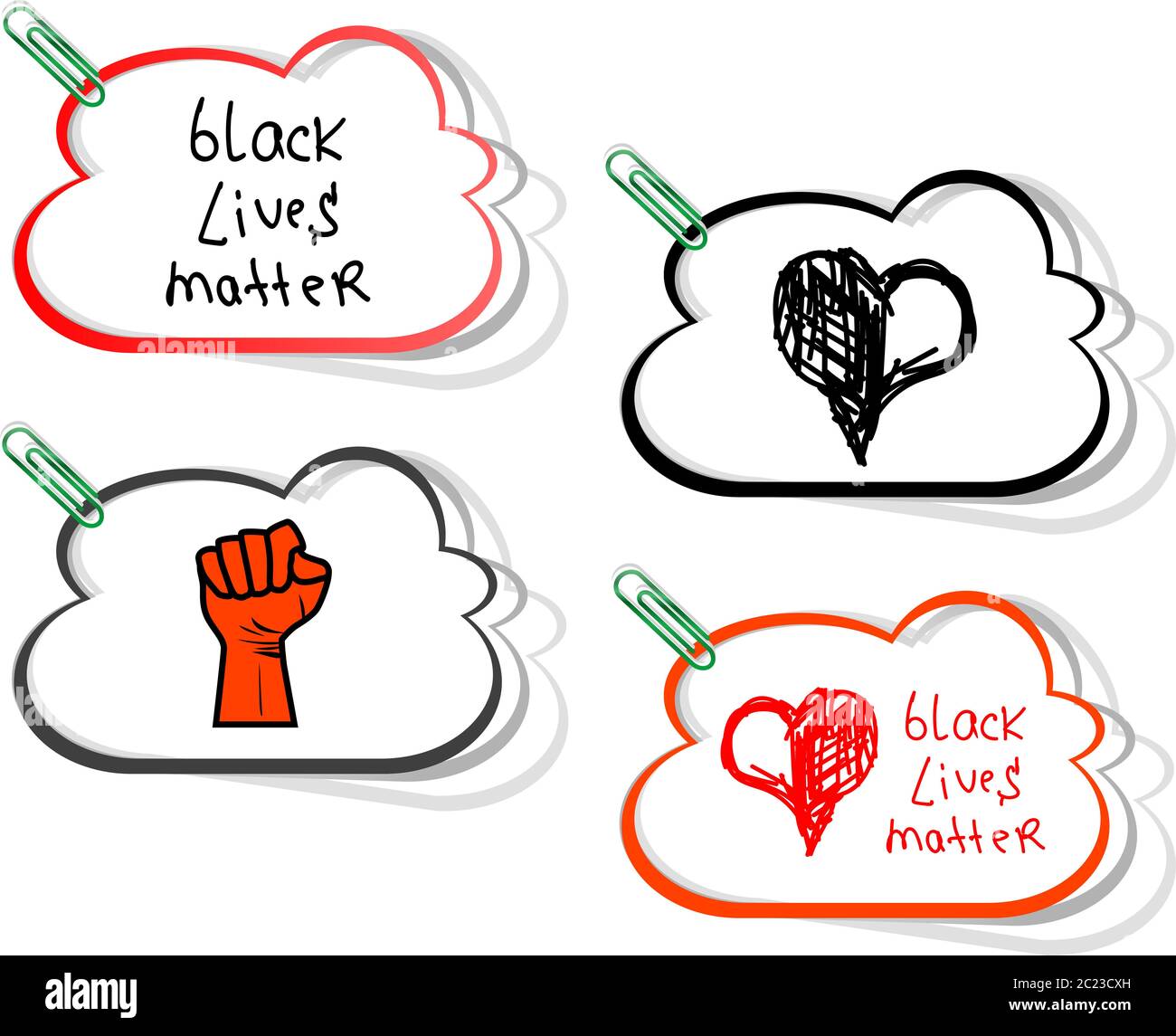 Texte vintage de la matière de la vie noire. Arrêter le racisme. Je ne peux pas respirer. Arrêtez la prise de vue. Les vies noires comptent. Toutes les vies comptent. Violence policière. Arrêter la violence. Po Banque D'Images