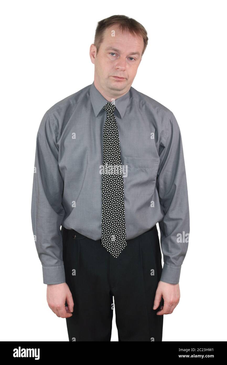 homme d'affaires - type phlegmatic Banque D'Images