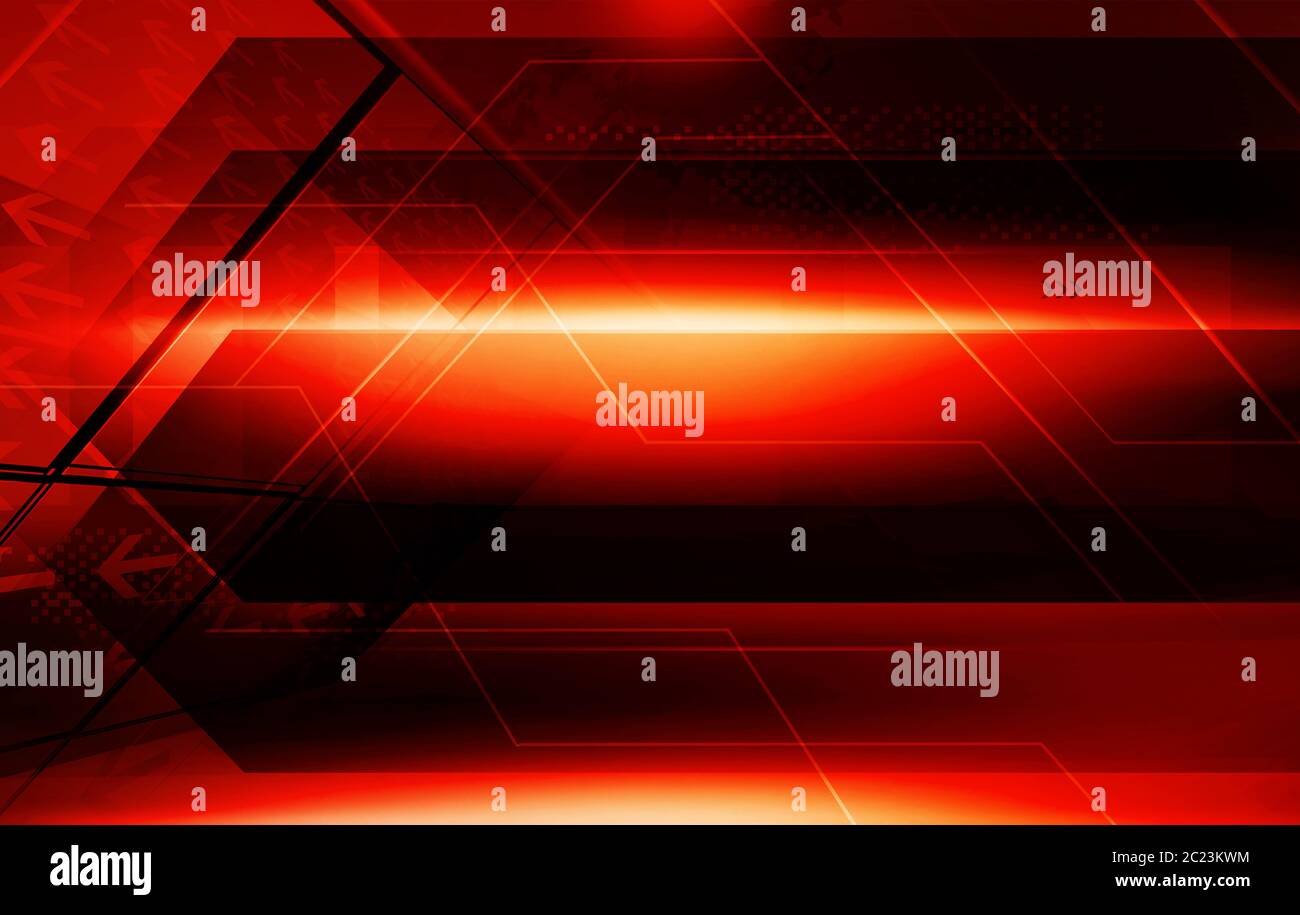 Arrière-plan de nouvelles numériques graphiques avec des flèches. 3d illustration Banque D'Images