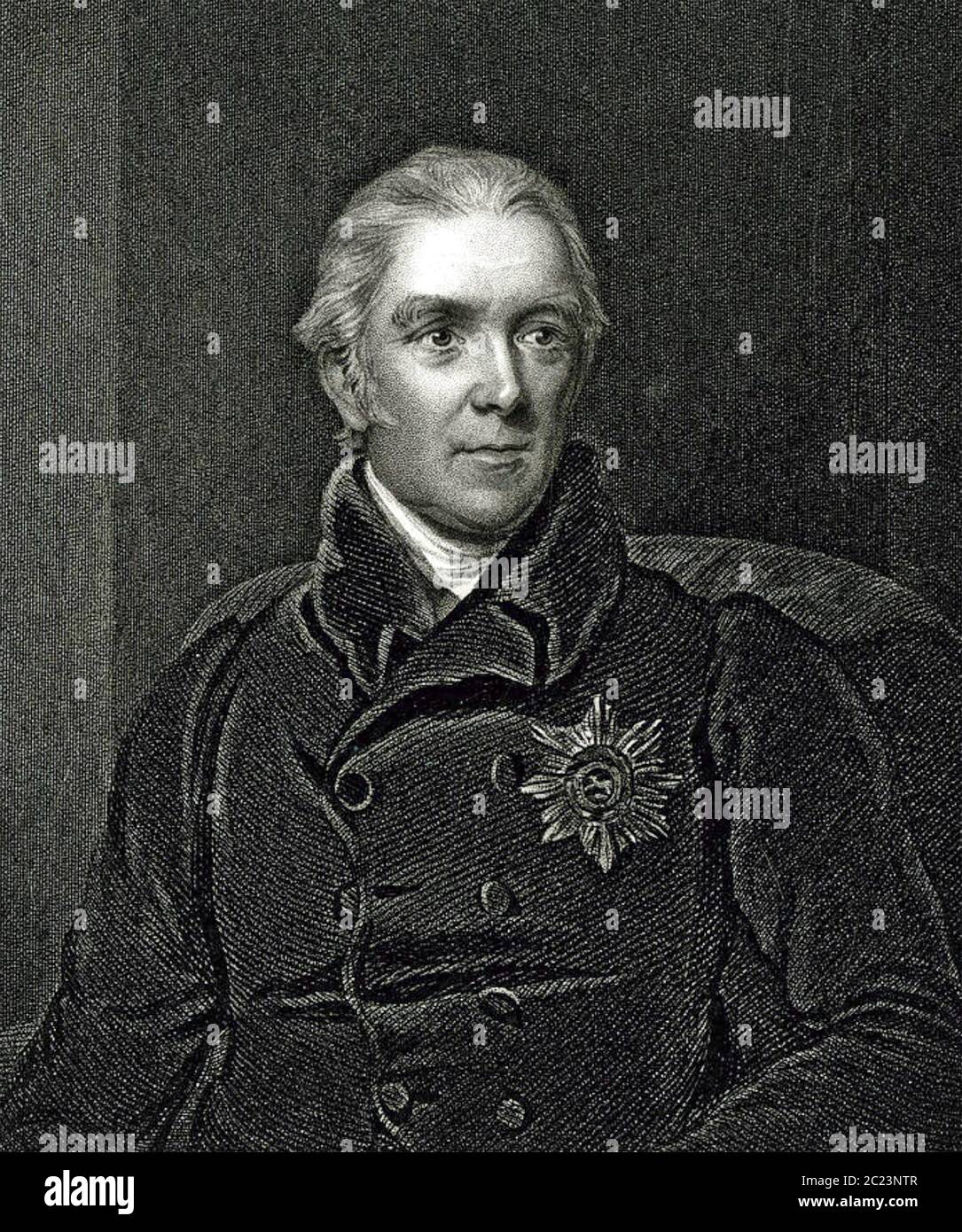 HENRY HALFORD (1766-1844) Président du Collège royal des médecins Banque D'Images