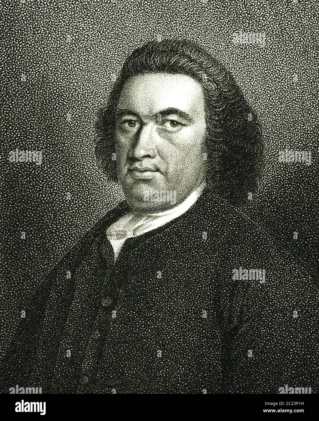 JOIHN GLAS (1695-1773) le claergyman écossais, fondateur du mouvement de l'église de Glasite Banque D'Images