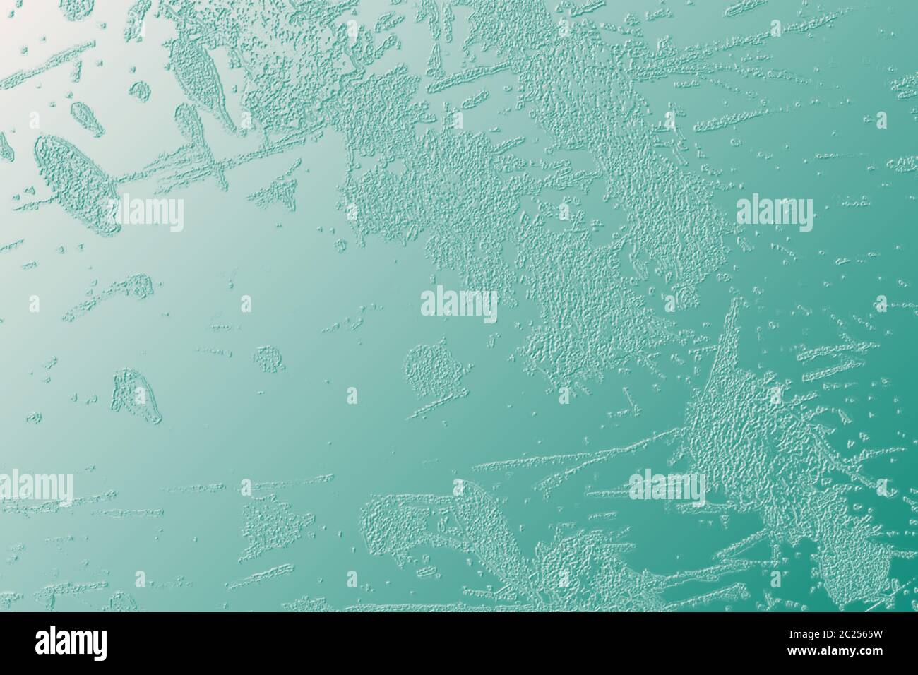 Graphique d'arrière-plan monochrome vert pâle avec effet de peinture, zone vide avec espace pour votre texte, copie Banque D'Images