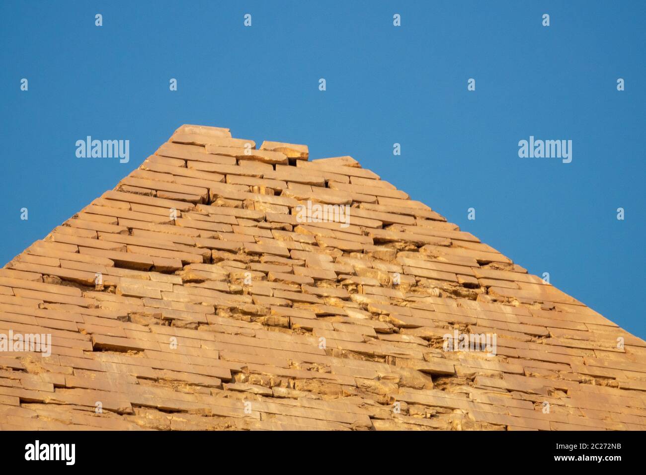 Pyramides de Gizeh Le Caire Egypte Banque D'Images