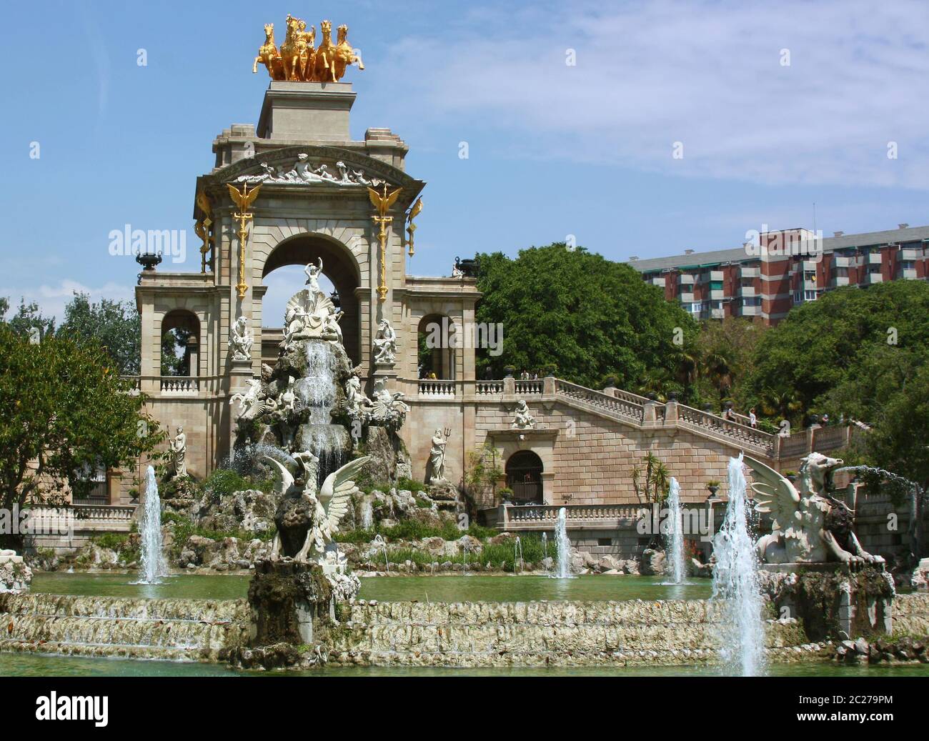 Barcelone, Espagne Banque D'Images