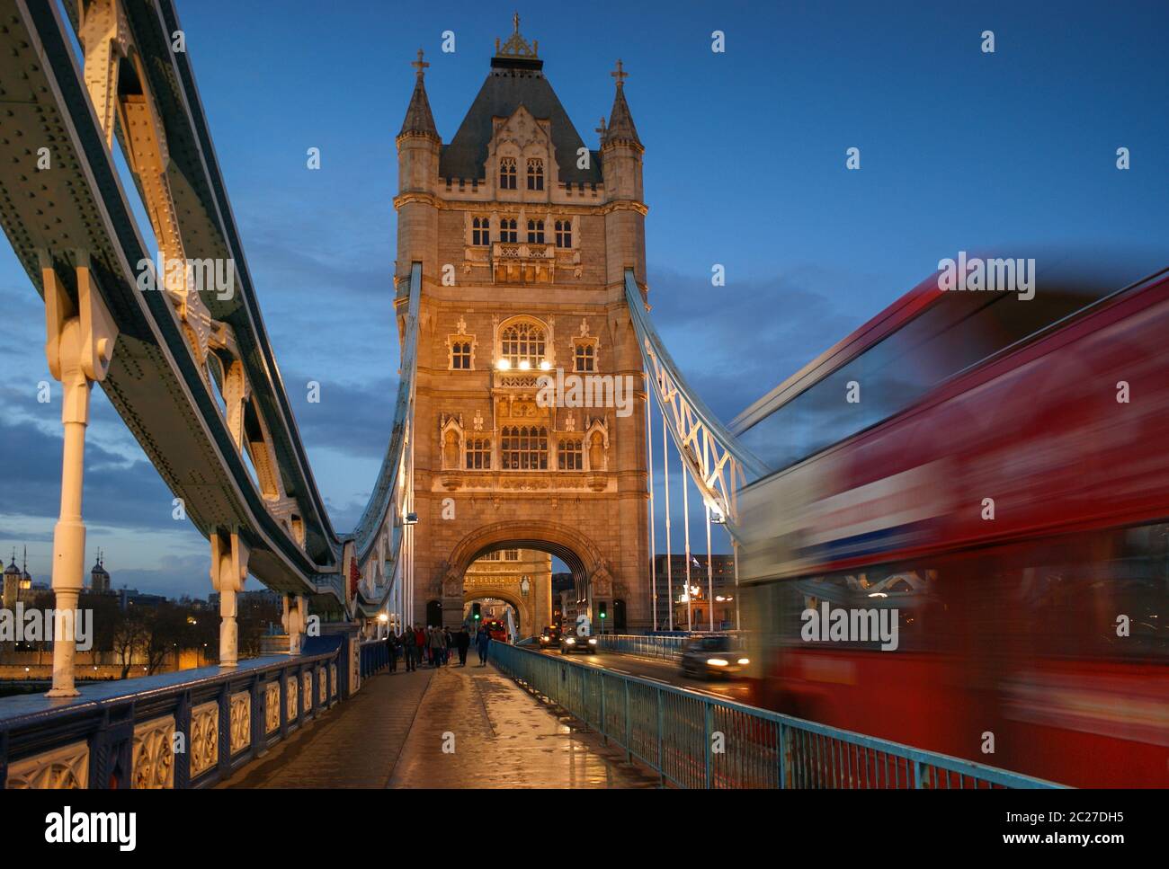 Tower Bridge Londres Banque D'Images