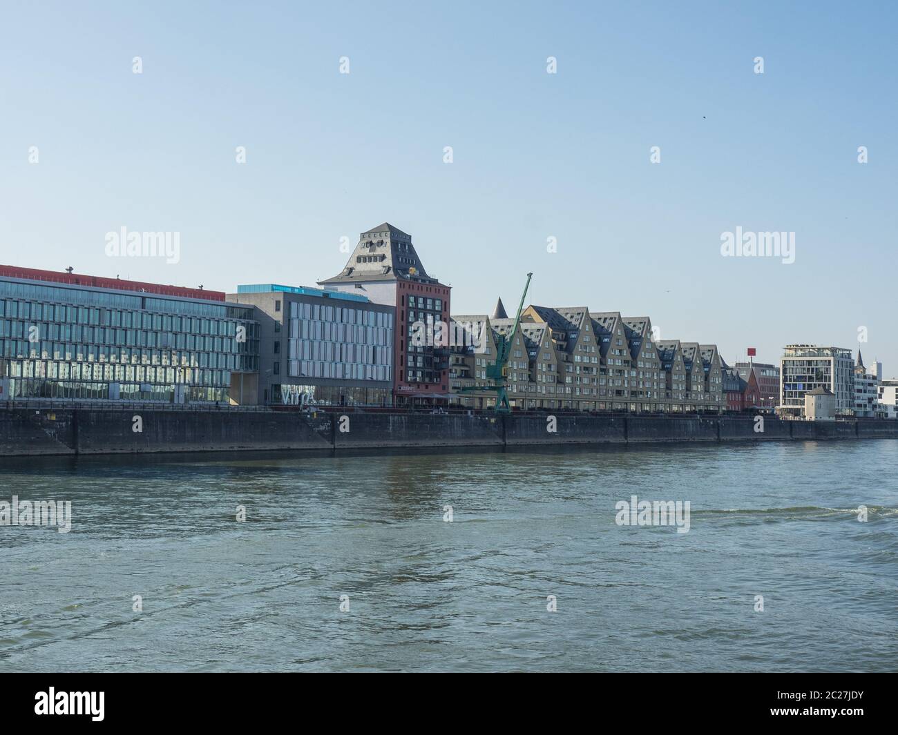 Croisière sur le rhin en allemagne Banque D'Images