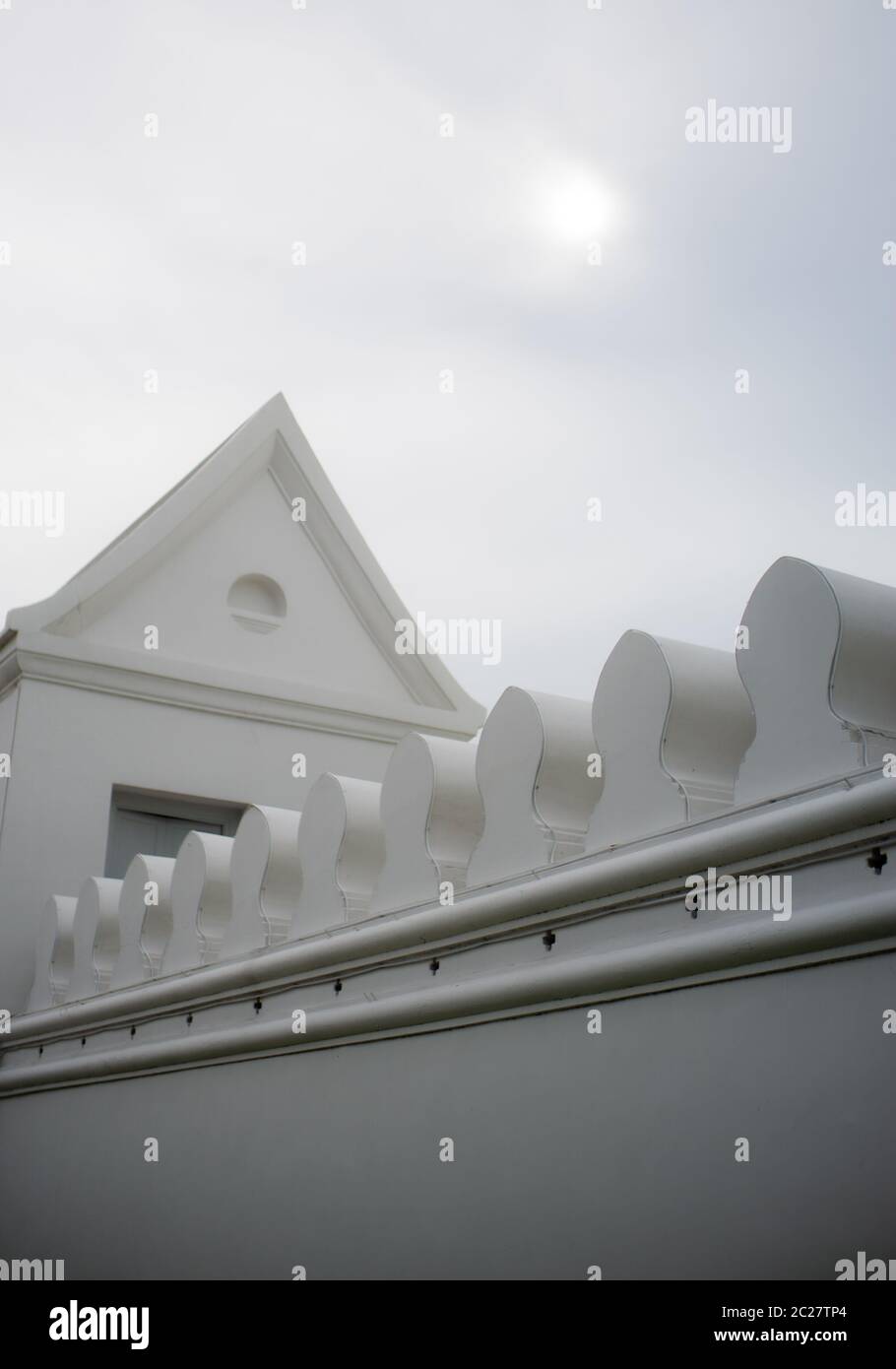 Une clôture de fort dans le Grand Palais Royal, Bangkok Thaïlande Banque D'Images