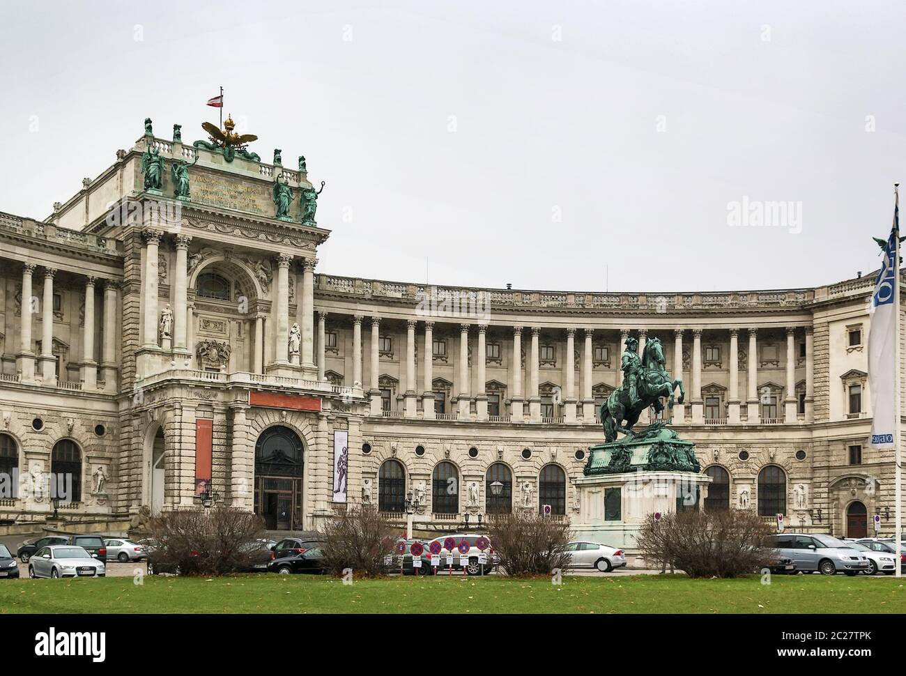 La Hofburg, Vienne Banque D'Images