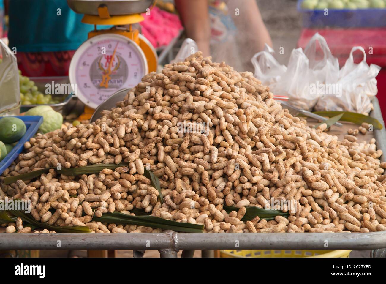 Arachides bouillies Banque D'Images