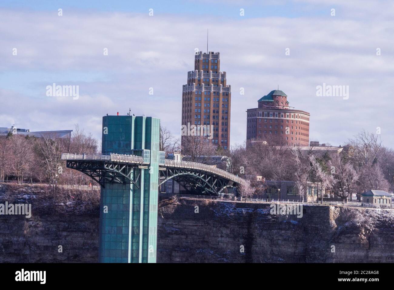 Amérique du Nord - États-Unis , American Falls at Niagara Falls Banque D'Images