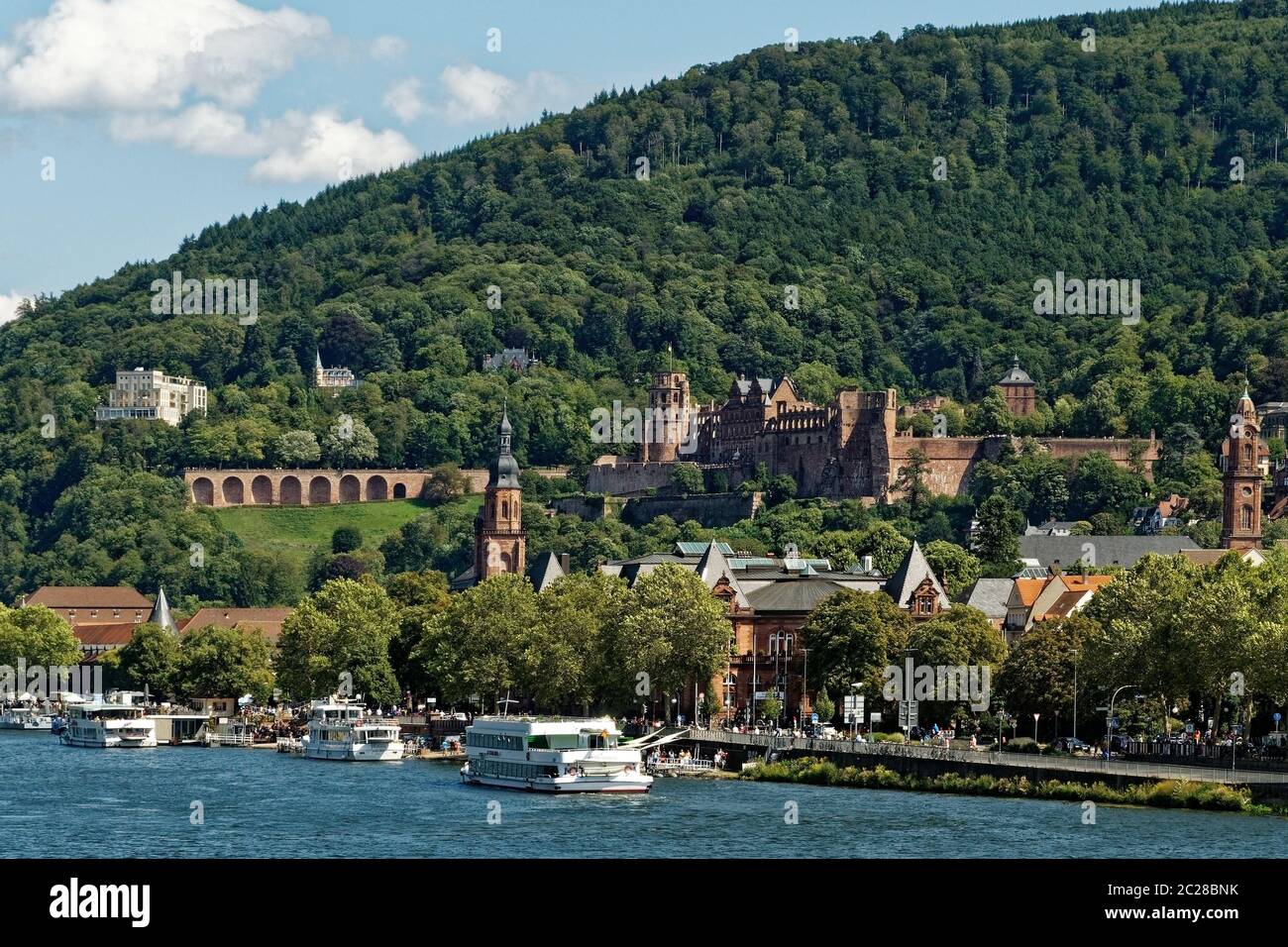 Château de Heidelberger Banque D'Images