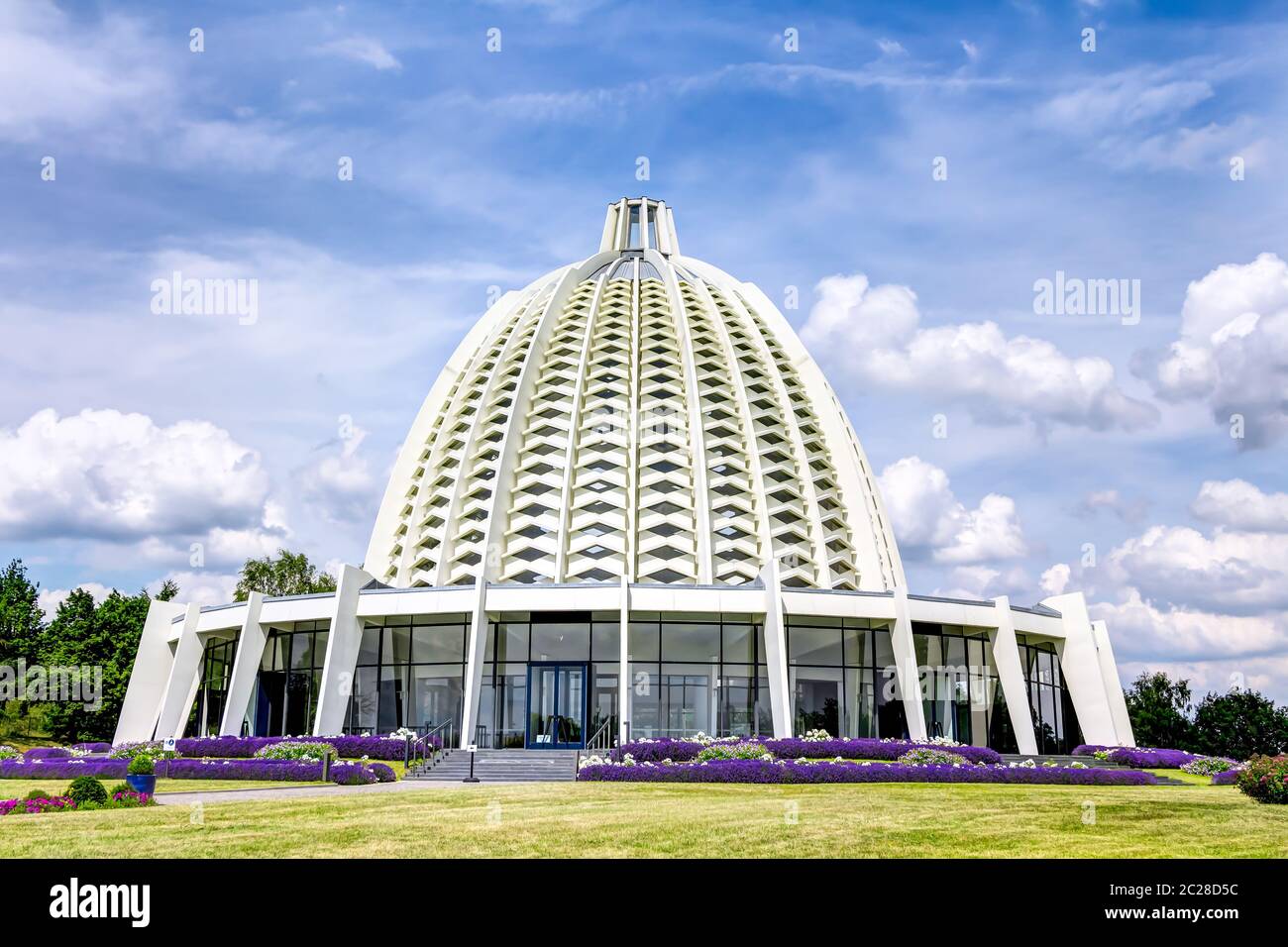 Temple de Bahai - Maison de culte Hofheim am Taunus - Langenhain, Allemagne Banque D'Images