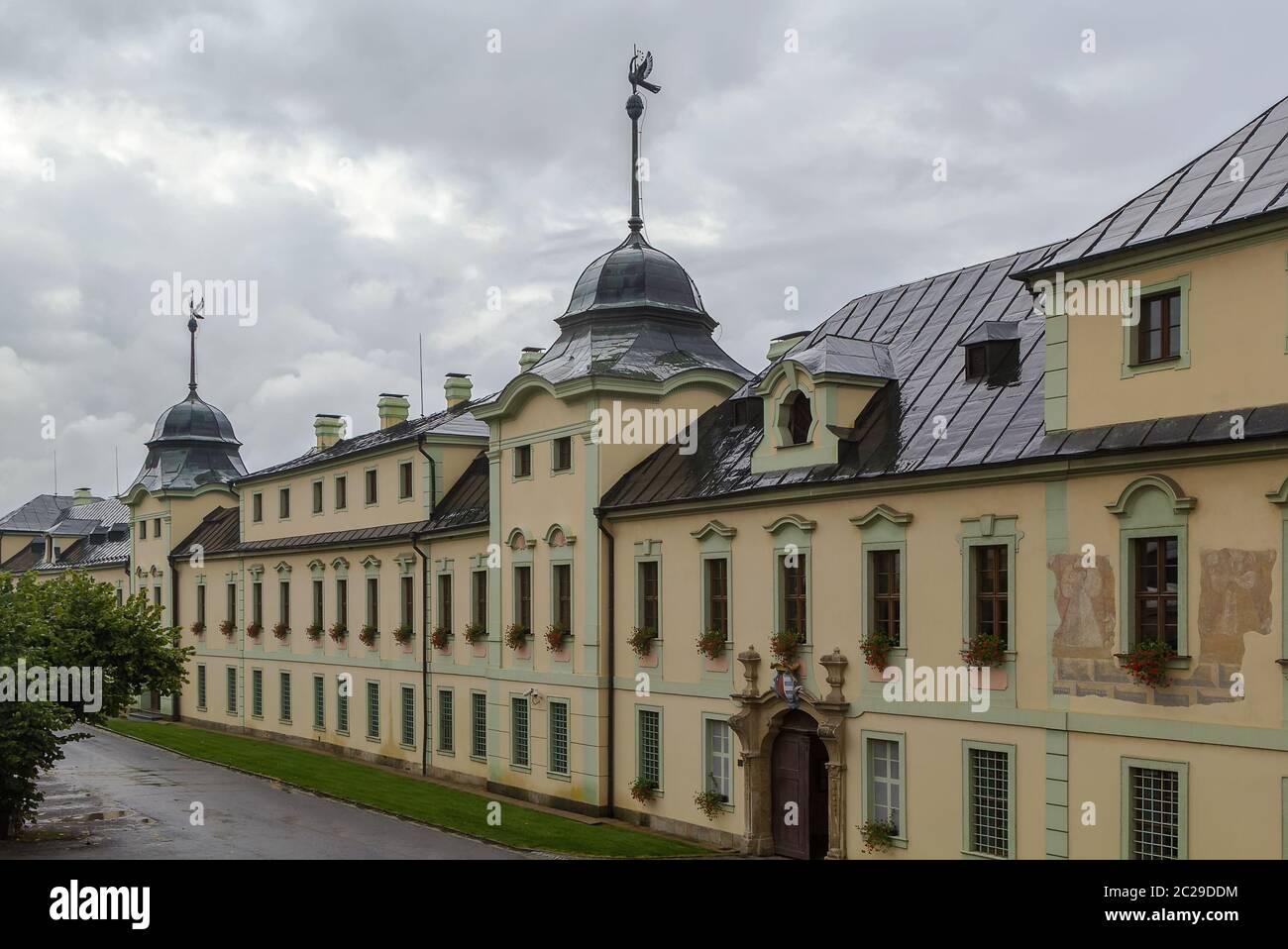 château de Manetin, république tchèque Banque D'Images