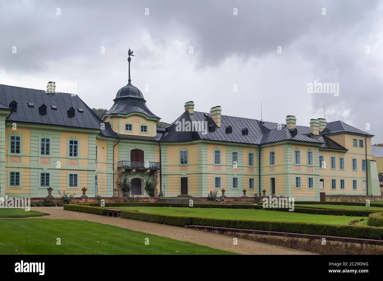 château de Manetin, république tchèque Banque D'Images