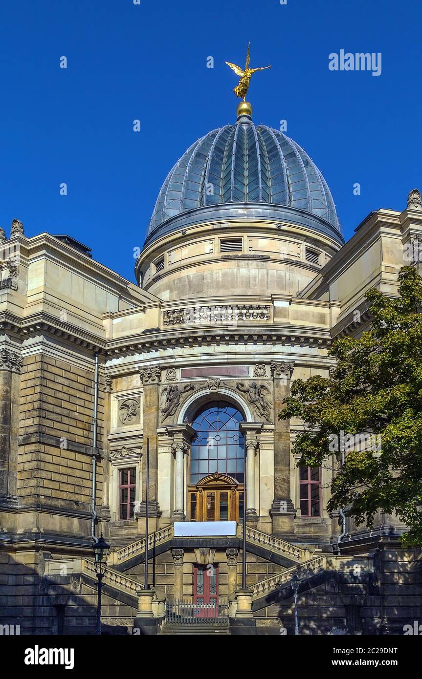 Académie des beaux-arts de Dresde, Allemagne Banque D'Images