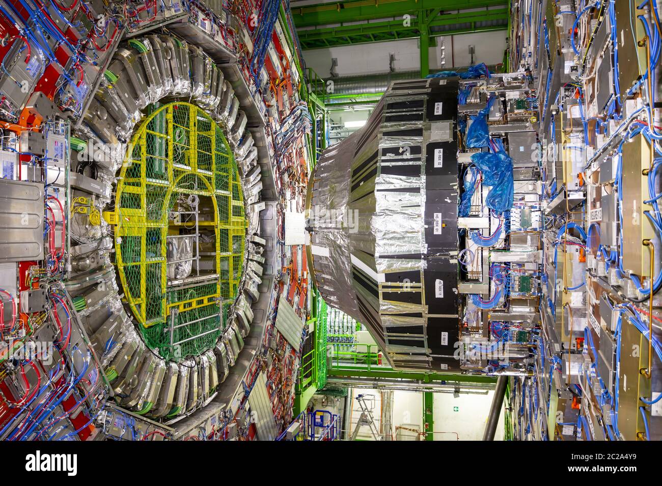 Le Grand collisionneur de hadrons au CERN Banque D'Images