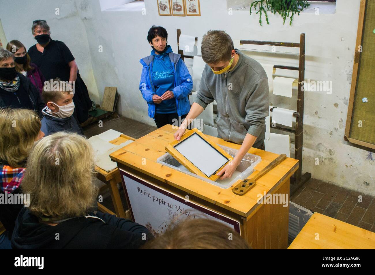 Monument culturel national Moulin à papier fait à la main Velke Losiny
