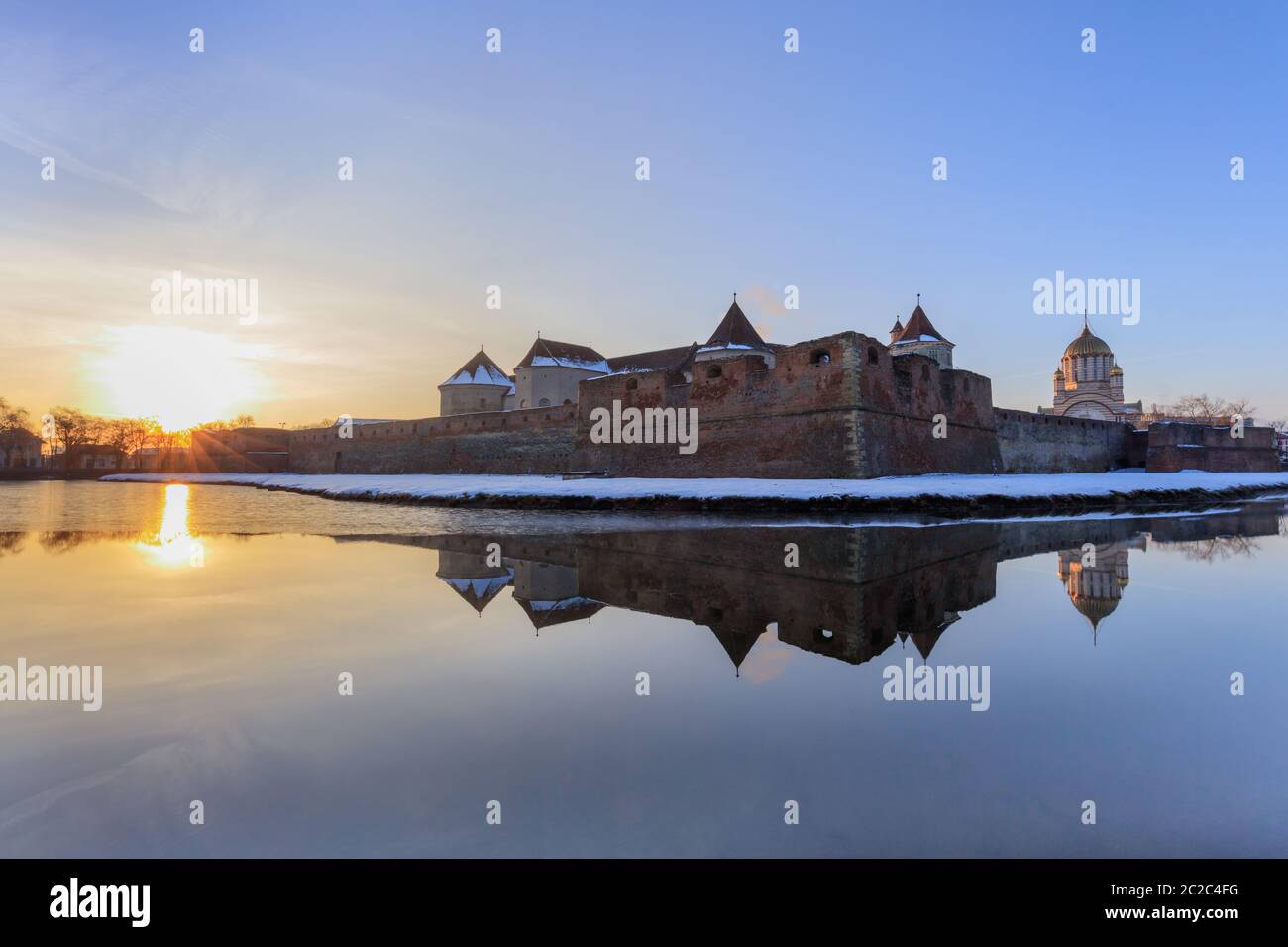 Brasov citadelle construite en Transylvanie au Xvème siècle. Roumanie Banque D'Images