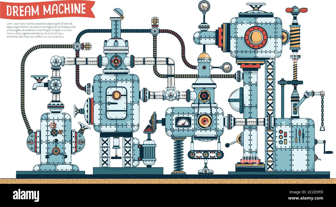 Complexe fantastique Illustration de Vecteur