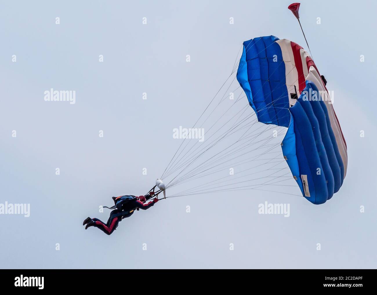 Le parachutiste Banque D'Images Le parachutiste Banque D'Images