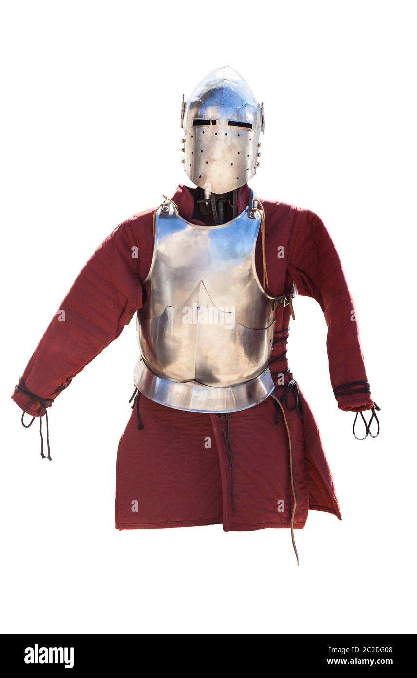 Armure de guerrier médiéval maure. L'âge moyen des éléments défensifs arrmy musulmane Banque D'Images