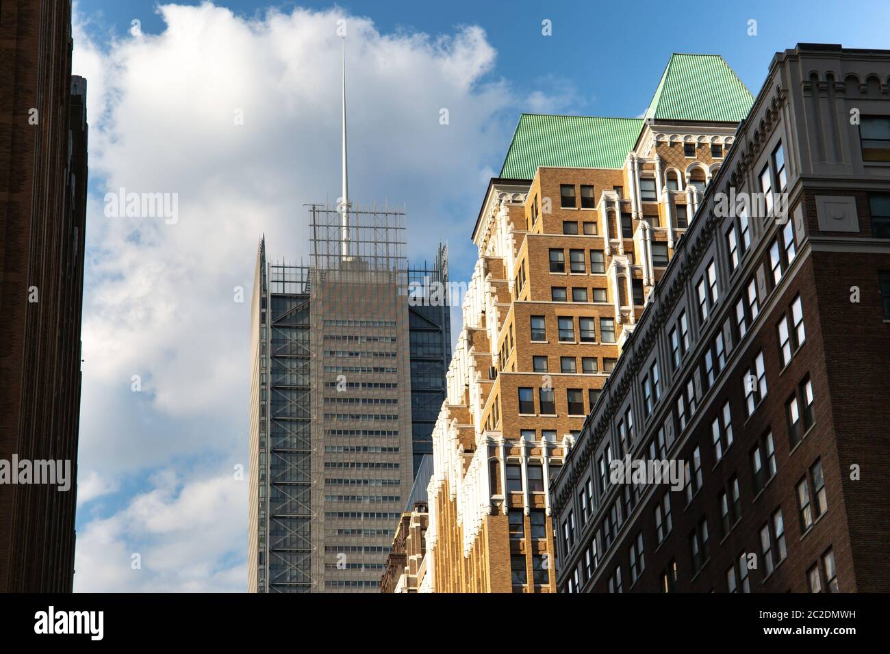 New York / USA - 13 juil 2018 : New York Times Building vue depuis la rue à midtown Manhattan Banque D'Images