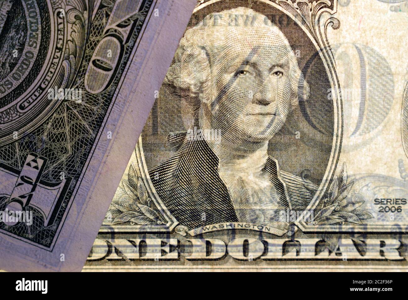 Un dollar américain Banque D'Images