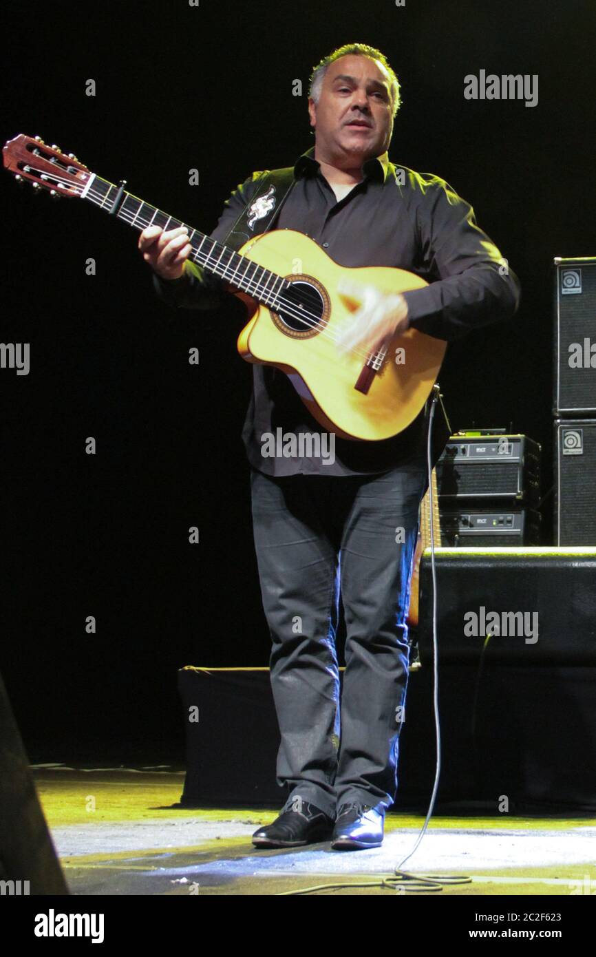 RIO DE JANEIRO, 27.03.2012: Les Gypsy Kings se produit au Citibank Hall de Rio de Janeiro (Néstor J. Beremnum / Alay News) Banque D'Images