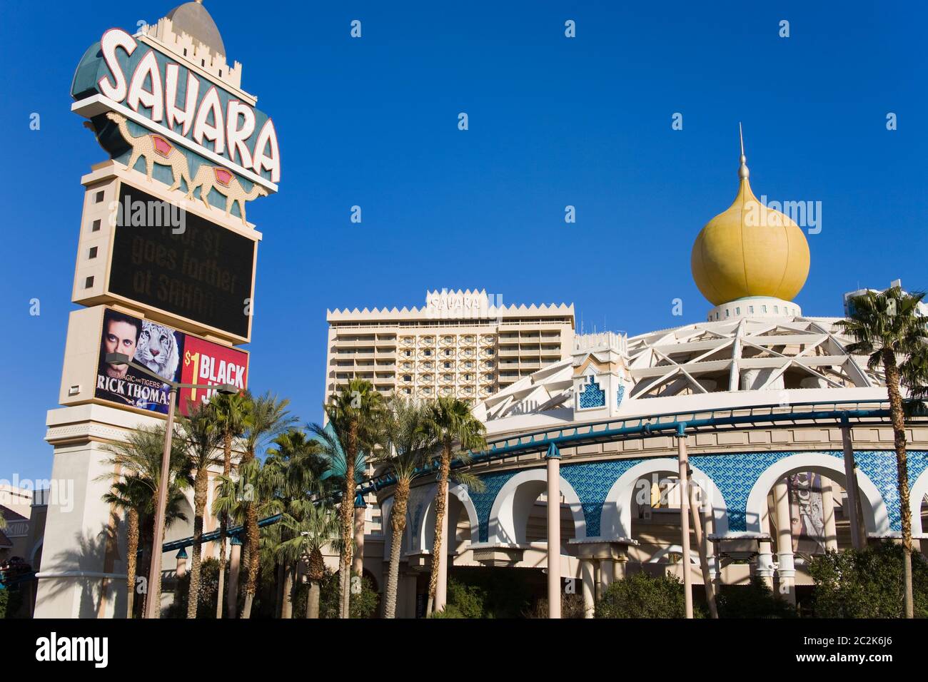 Sahara Casino, Las Vegas, Nevada, États-Unis Banque D'Images
