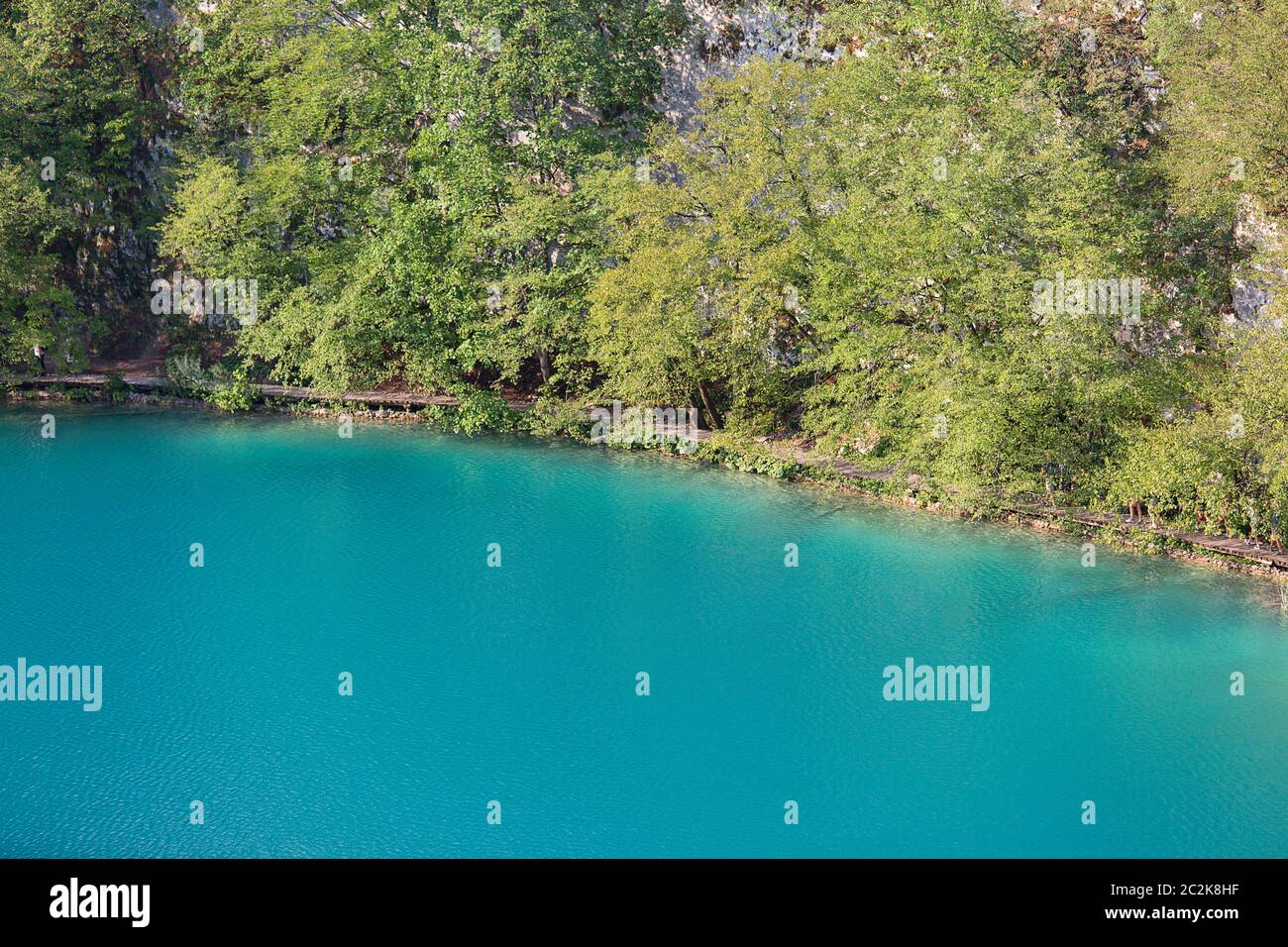 Parc national des lacs de Plitvice, un miracle de la nature, Croatie Banque D'Images