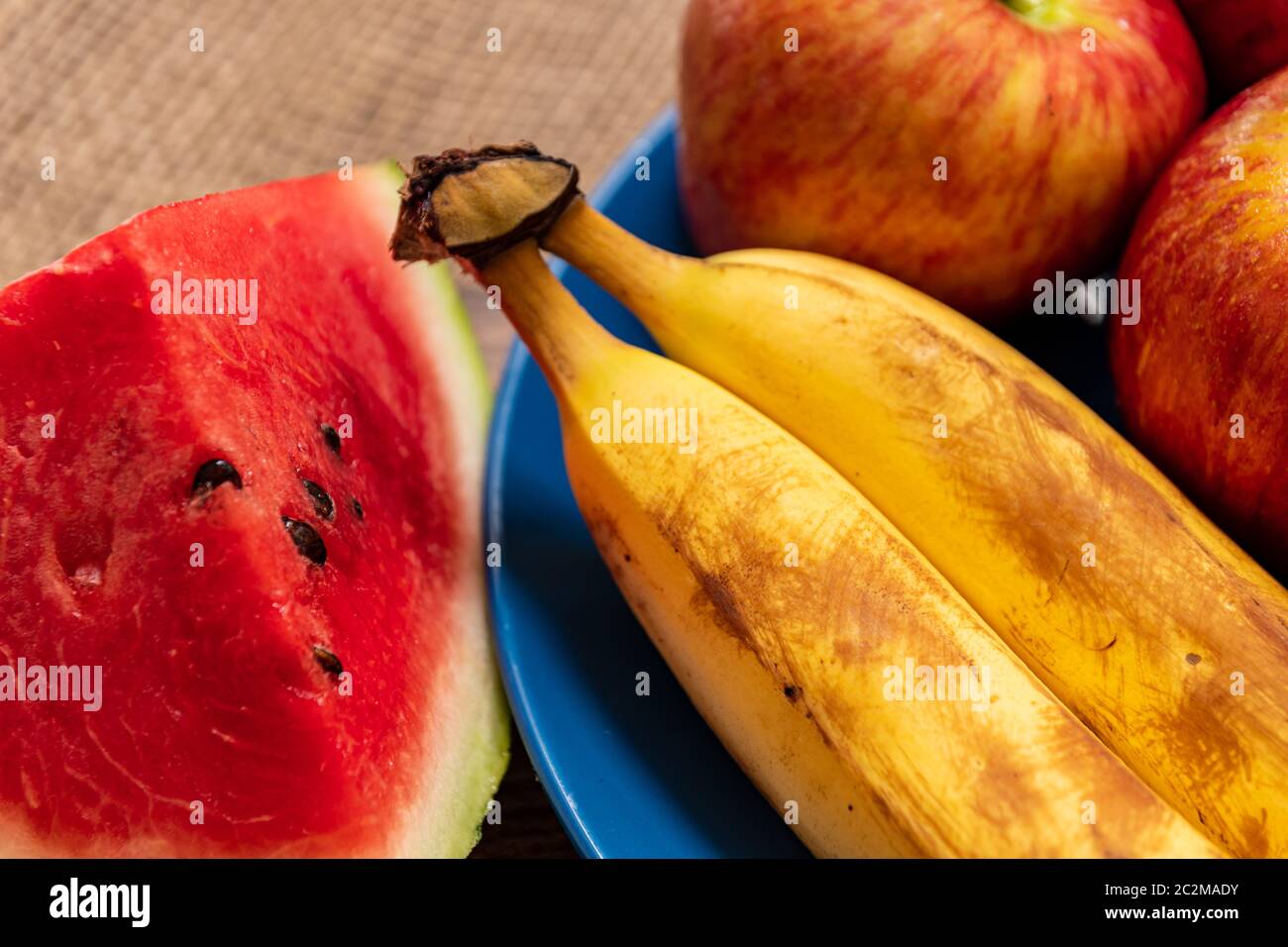 fruits frais pour un dessert riche et naturel Banque D'Images