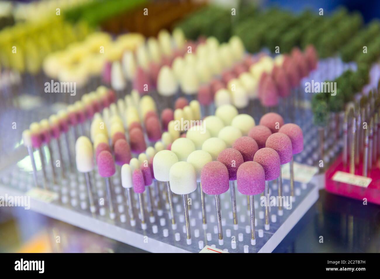 Équipement médical, instrument dentaire. Cabinet dentaire, stomatologie. Soins dentaires hygiène buccale Banque D'Images