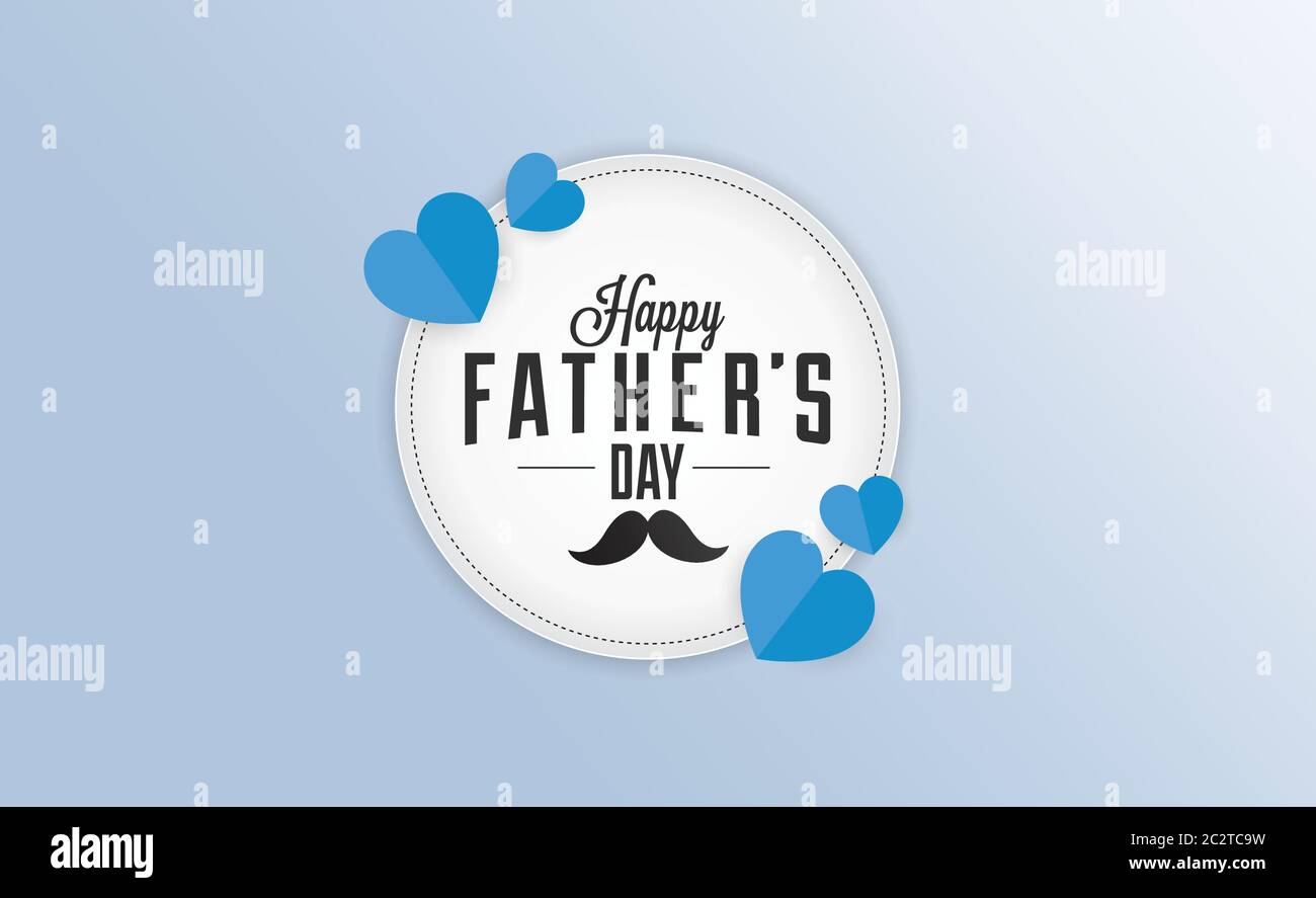 abstrait, art, fond, bannière, meilleur, bleu, carte, célébration, cool, papa, papa, jour, décoration, design, élégant, élément, famille, mode, père. Illustration de Vecteur