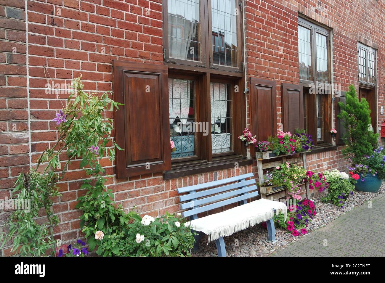 Quartier hollandais, Potsdam Banque D'Images