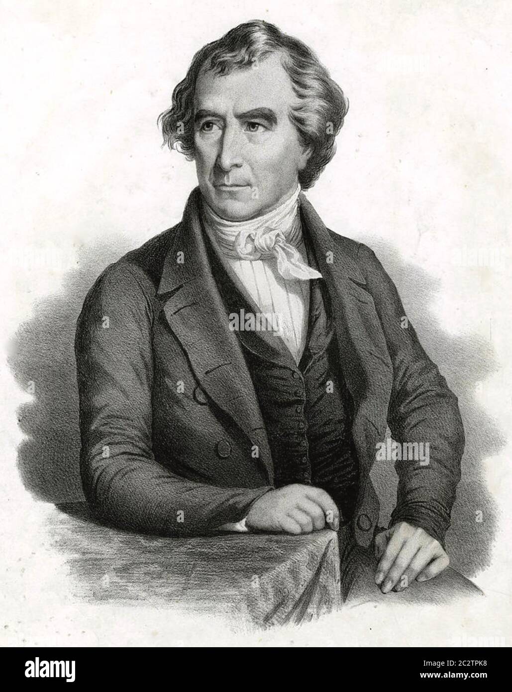FRANÇOIS DOMINIQUE de REYNAUD (1755-1838) politicien et écrivain politique français Banque D'Images