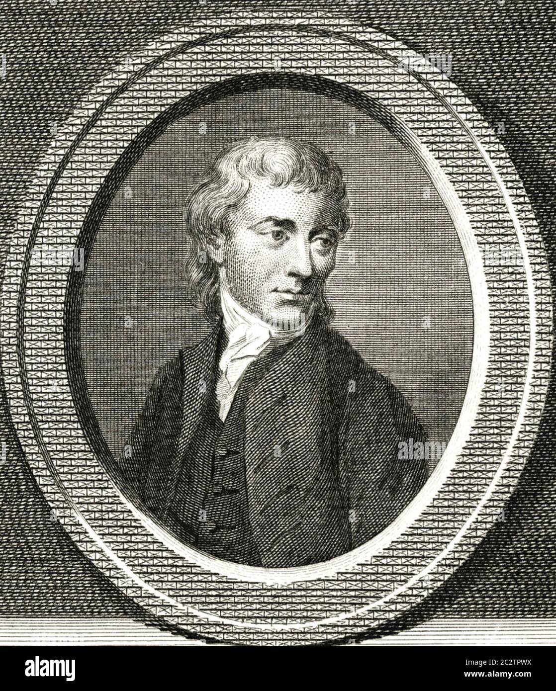 LORD GEORGE GORDON (1751-1793) politicien écossais et anti-catholique qui a donné son nom aux émeutes de Gordon Banque D'Images