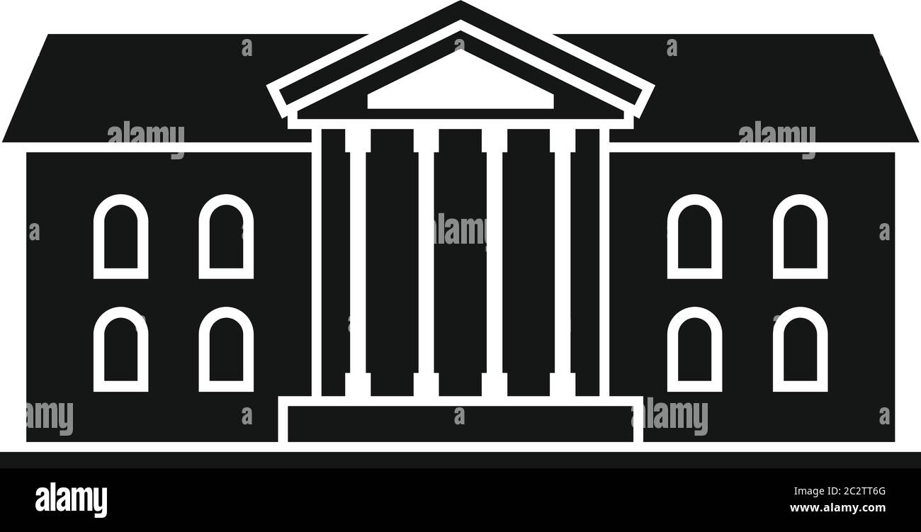 Icône de l'université de Cambridge. Illustration simple de l'icône vectorielle de cambridge University pour la conception de sites Web isolée sur fond blanc Illustration de Vecteur