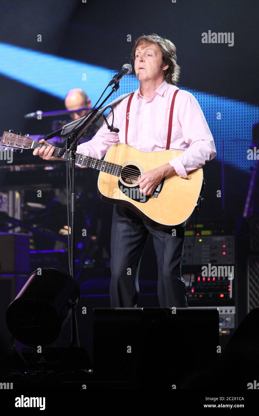 Paul McCartney 8/14/10 Philly photo Michael Brito Banque D'Images