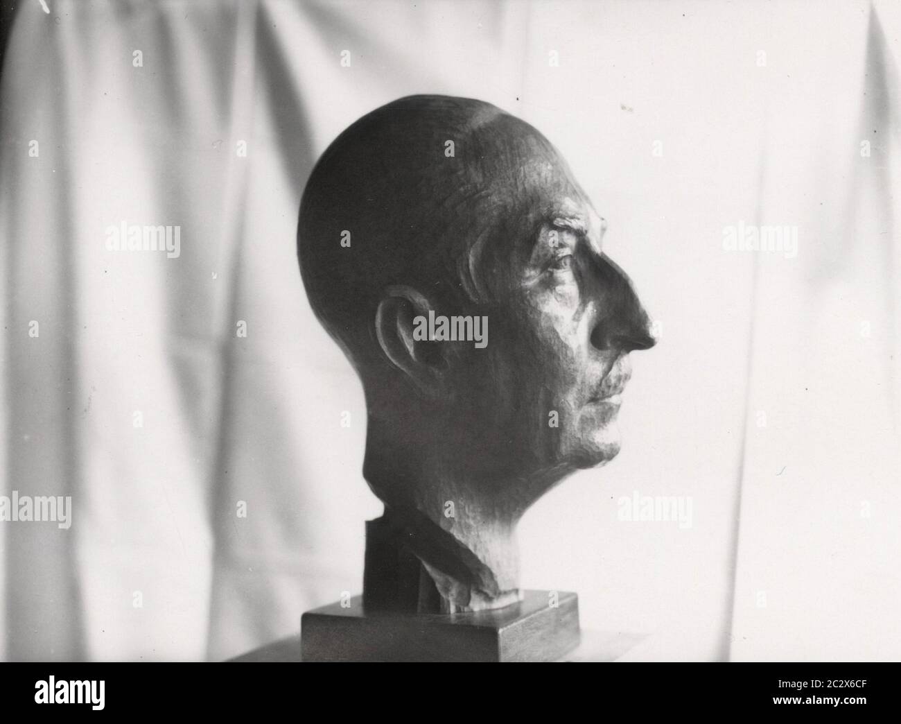 Buste du Prince August Wilhelm von Freussen Heinrich Hoffmann photographies 1933 photographe officiel d'Adolf Hitler, et un homme politique et éditeur nazi, qui était membre du cercle intime d'Hitler. Banque D'Images