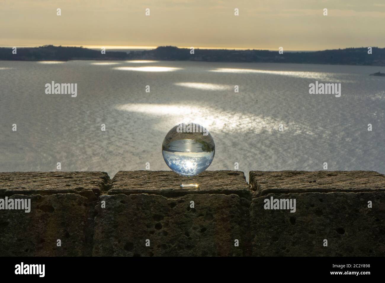 image de la mer dans une balle Banque D'Images