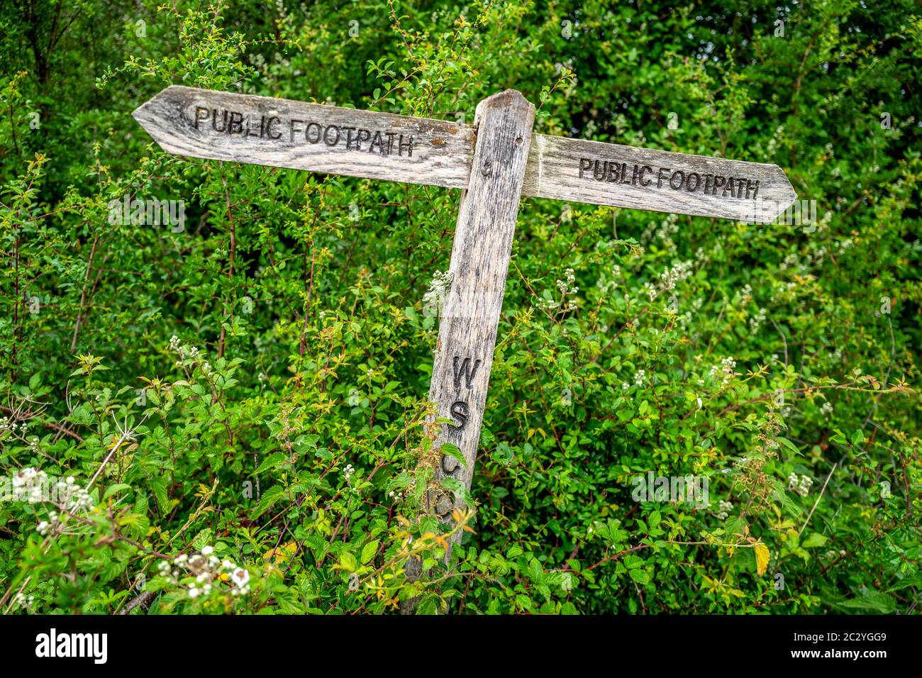 Vue générale dans le village de Cuckfield dans Sussex Banque D'Images