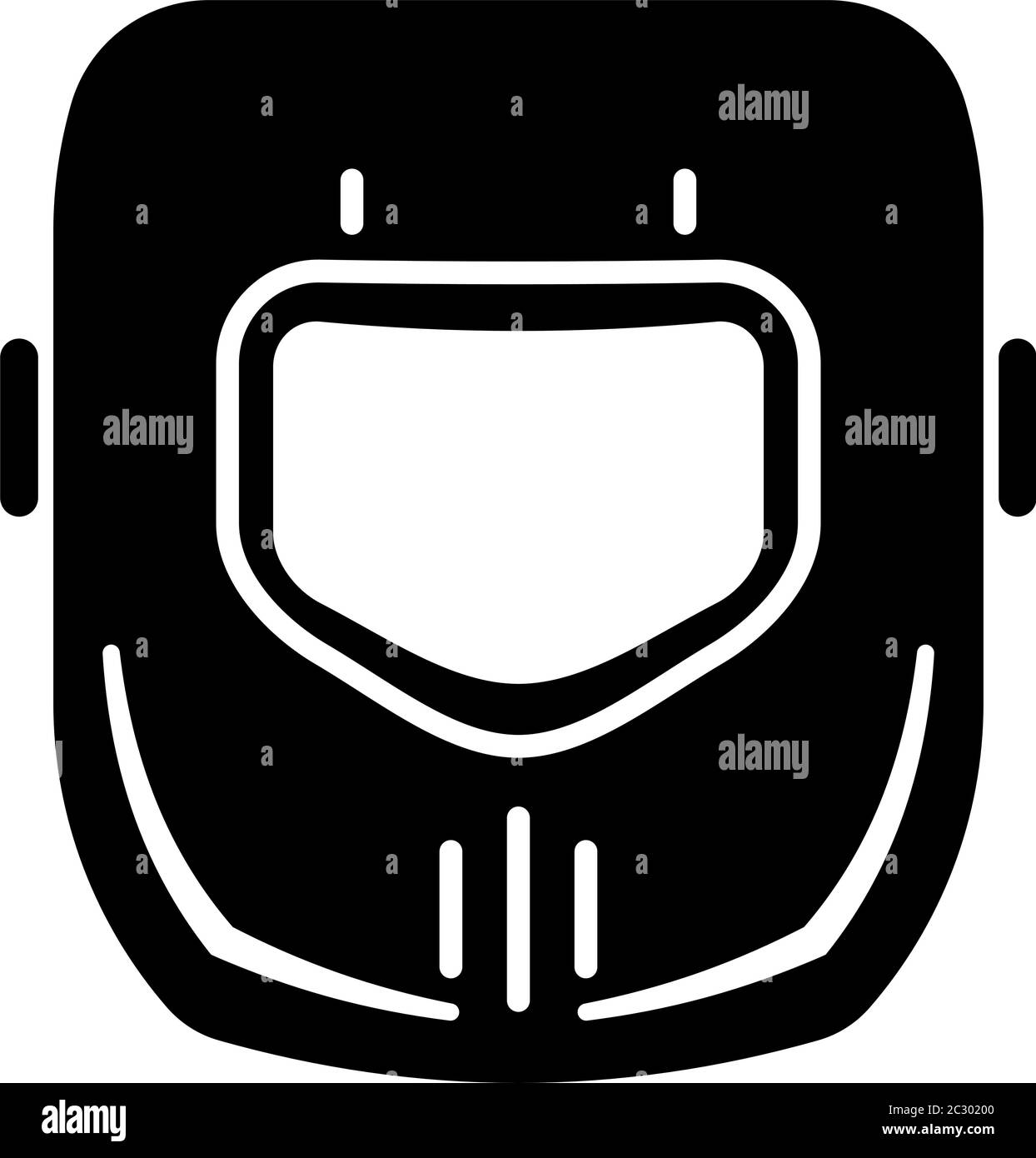 Icône masque de soudure Illustration vectorielle Illustration de Vecteur