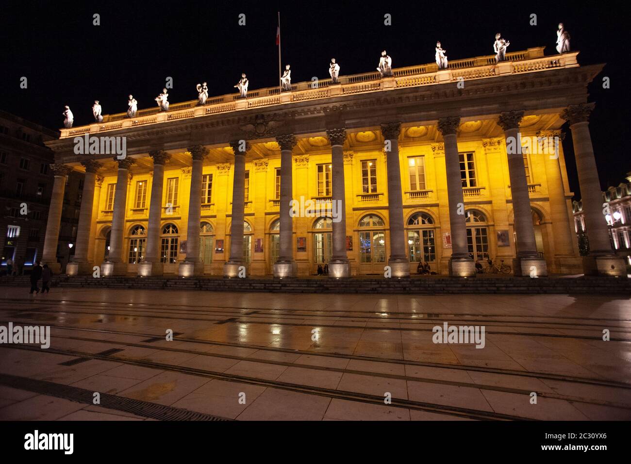 Carte Postale Ancienne – Bordeaux – Place De La Comédie