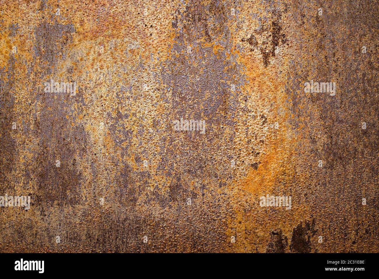 Texture métallique rouillée, fond grunge haute résolution. Banque D'Images