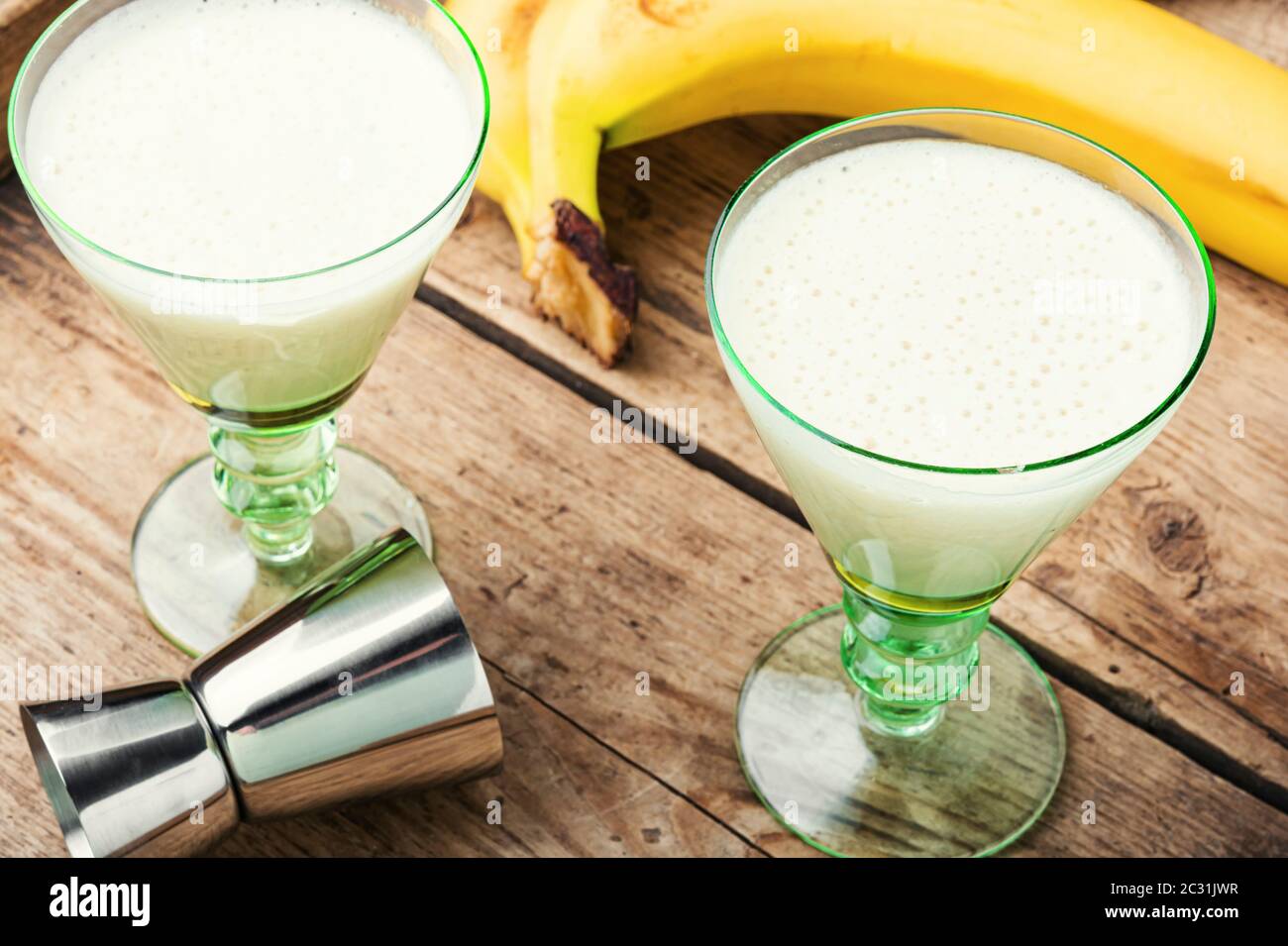 Liqueur banane Banque de photographies et d’images à haute résolution