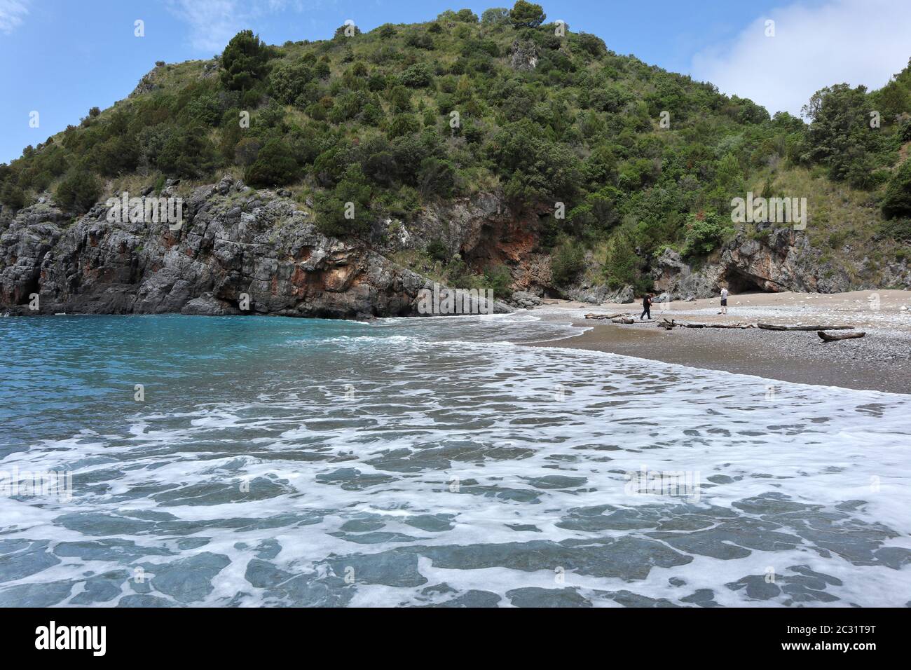Marina di Camerota - Riva di Pozzallo Banque D'Images