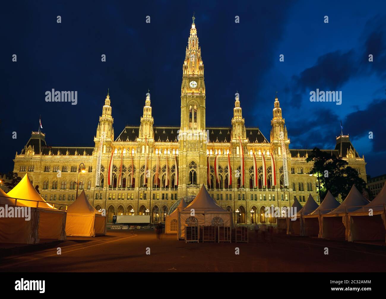 Hôtel de ville de Vienne Banque D'Images