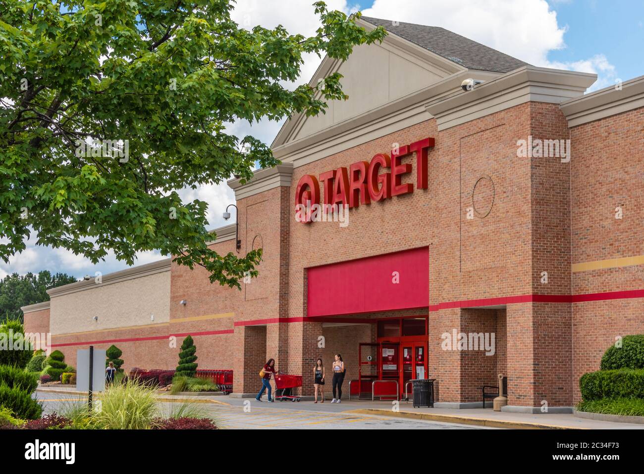 Magasin Target à Lawrenceville, Géorgie. (USA) Banque D'Images
